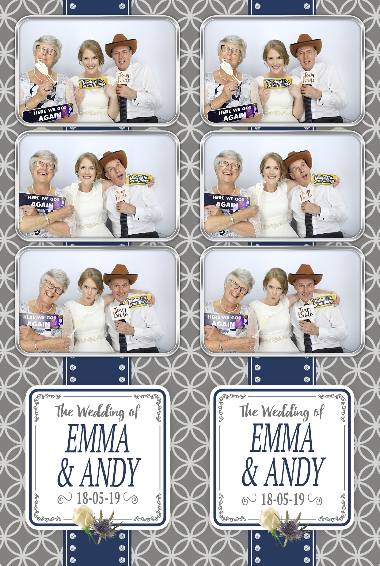 Andy and Emma's Wedding | View more photos from the event at gallery.myphotoboothexperience.co.uk/u/MyPhotoBoothExperienceLtd/Andy-and-Emmas-Wedding